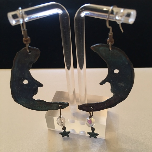 HOSt PICK! Crescent Moon Drop Earrings - Picture 2 of 2